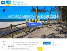 Tablet Screenshot of debki.pl